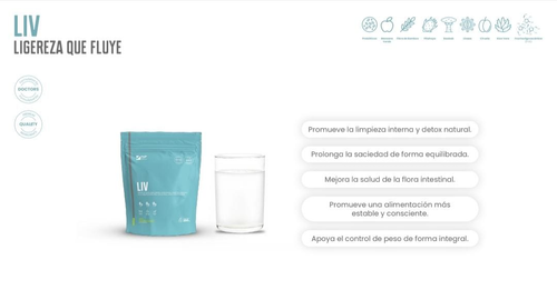 LIV – presentación producto y beneficios