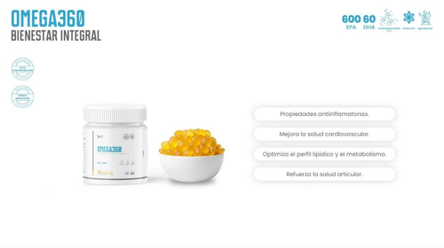 OMEGA360 – presentación gomitas y beneficios